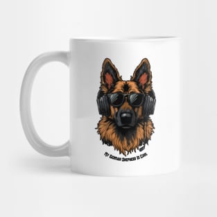 Cool Dogs - Sounds and Shade - German Shepherd Mug